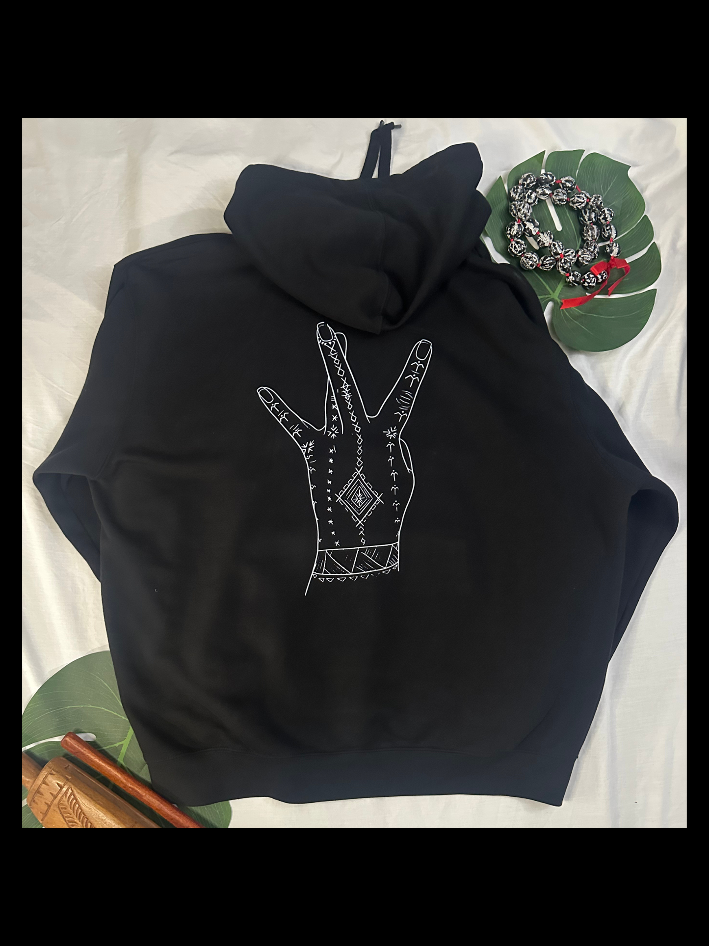 West Side Black Hoodie