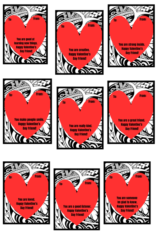 Alofa Vday Card Template