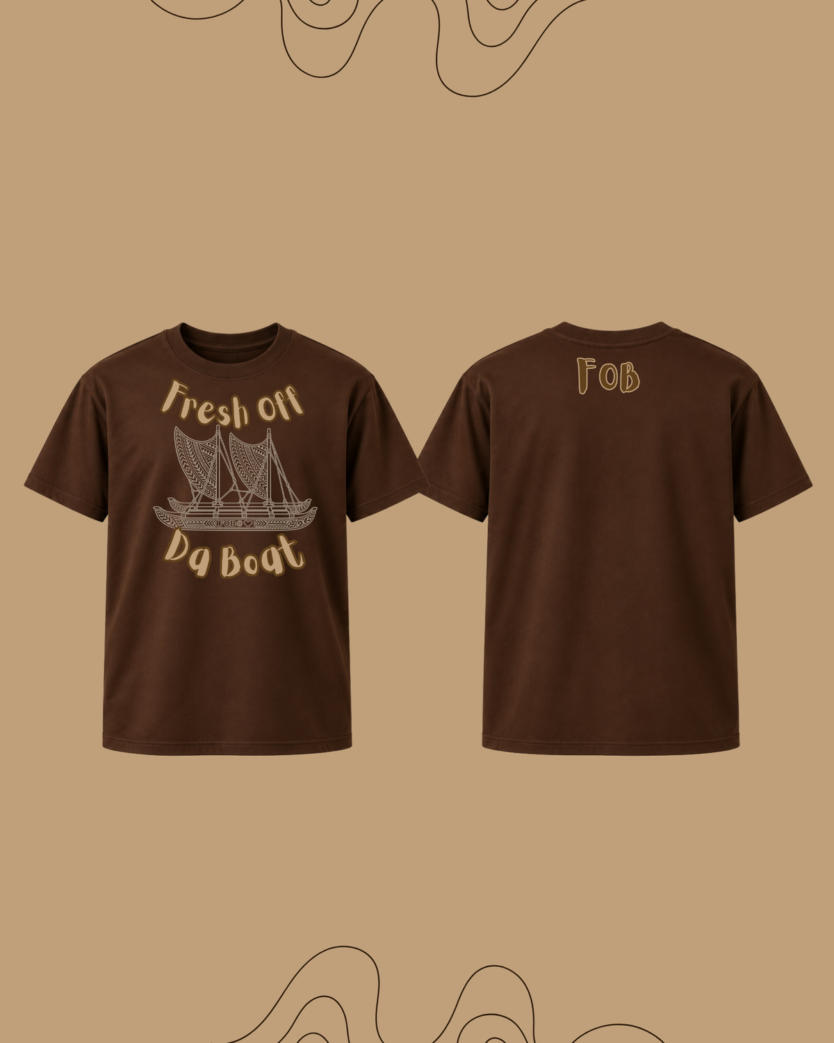 Fresh Off Da Boat Adult TShirt