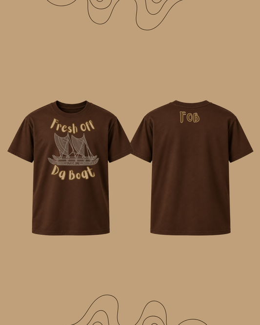 Fresh Off Da Boat Adult TShirt