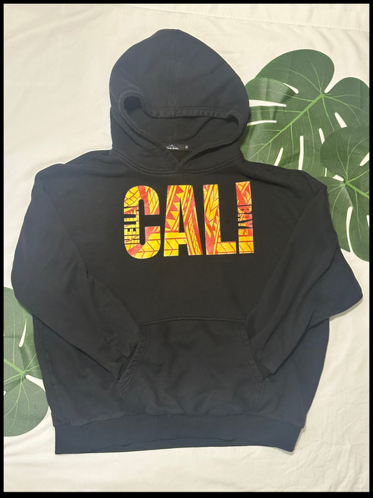 Cali Hella Bay Black Hoodie