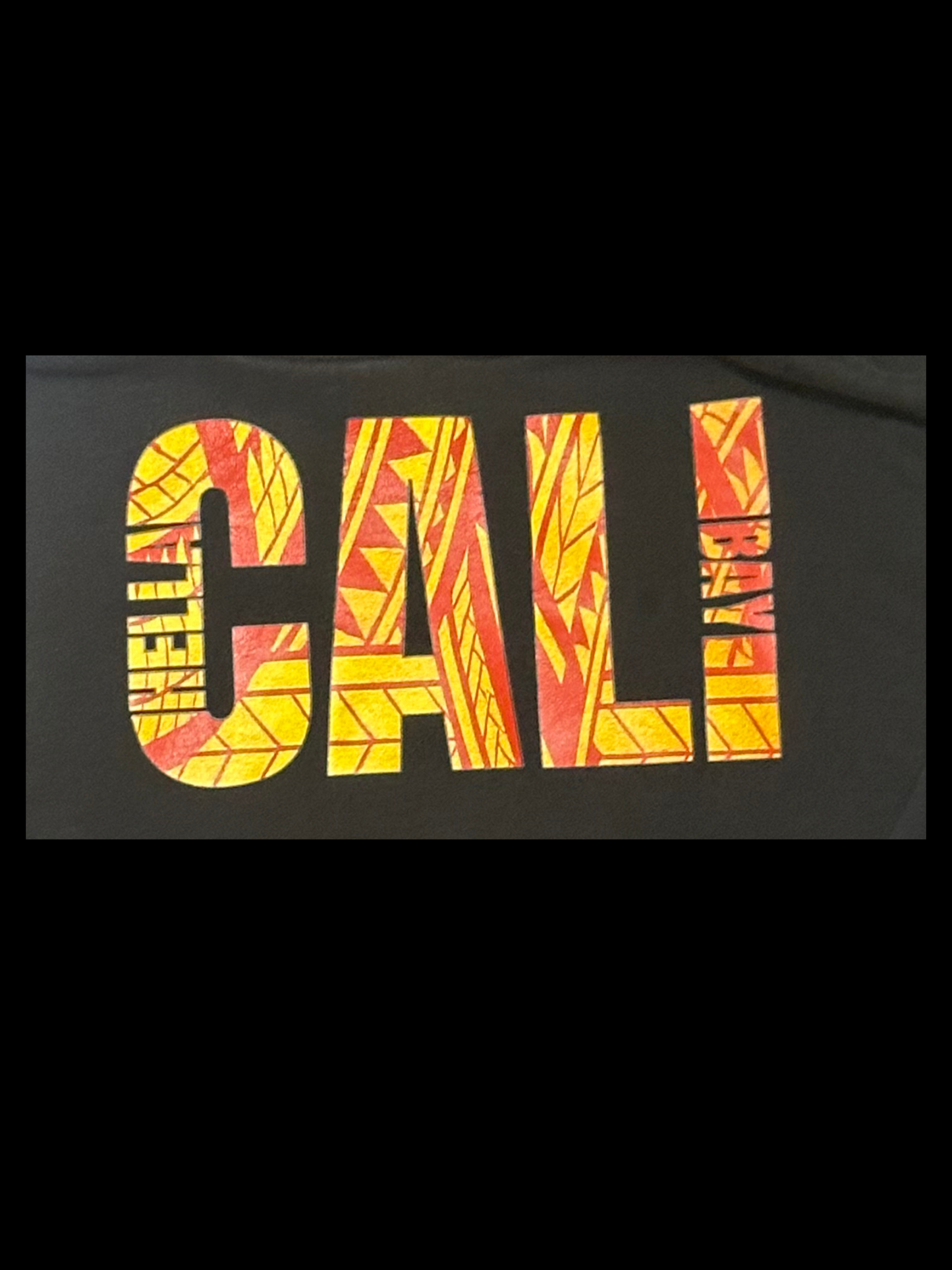 Cali Hella Bay Black Hoodie