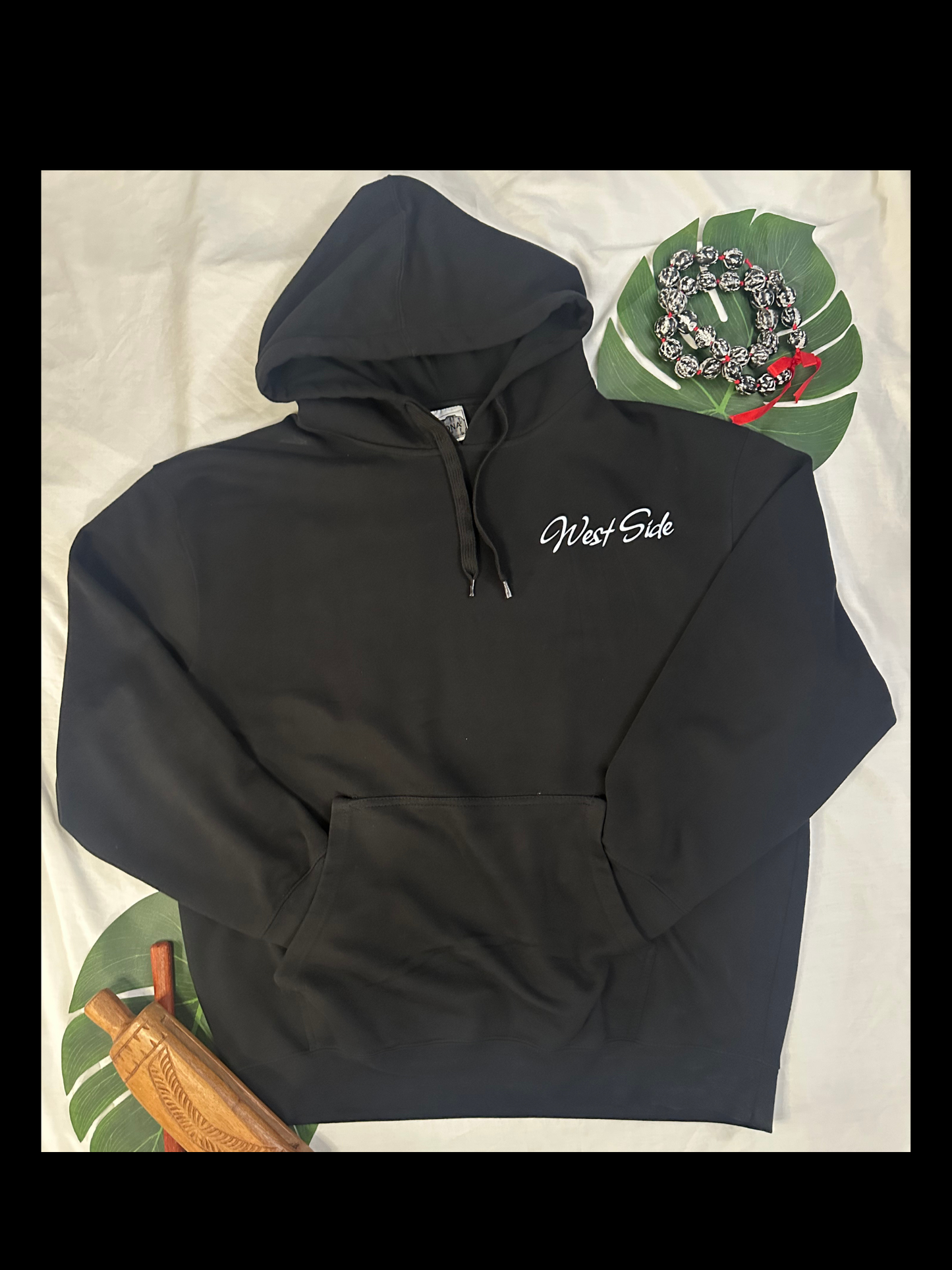 West Side Black Hoodie