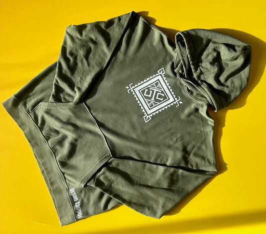 UTC Logo Olive Green Adult Hoodie