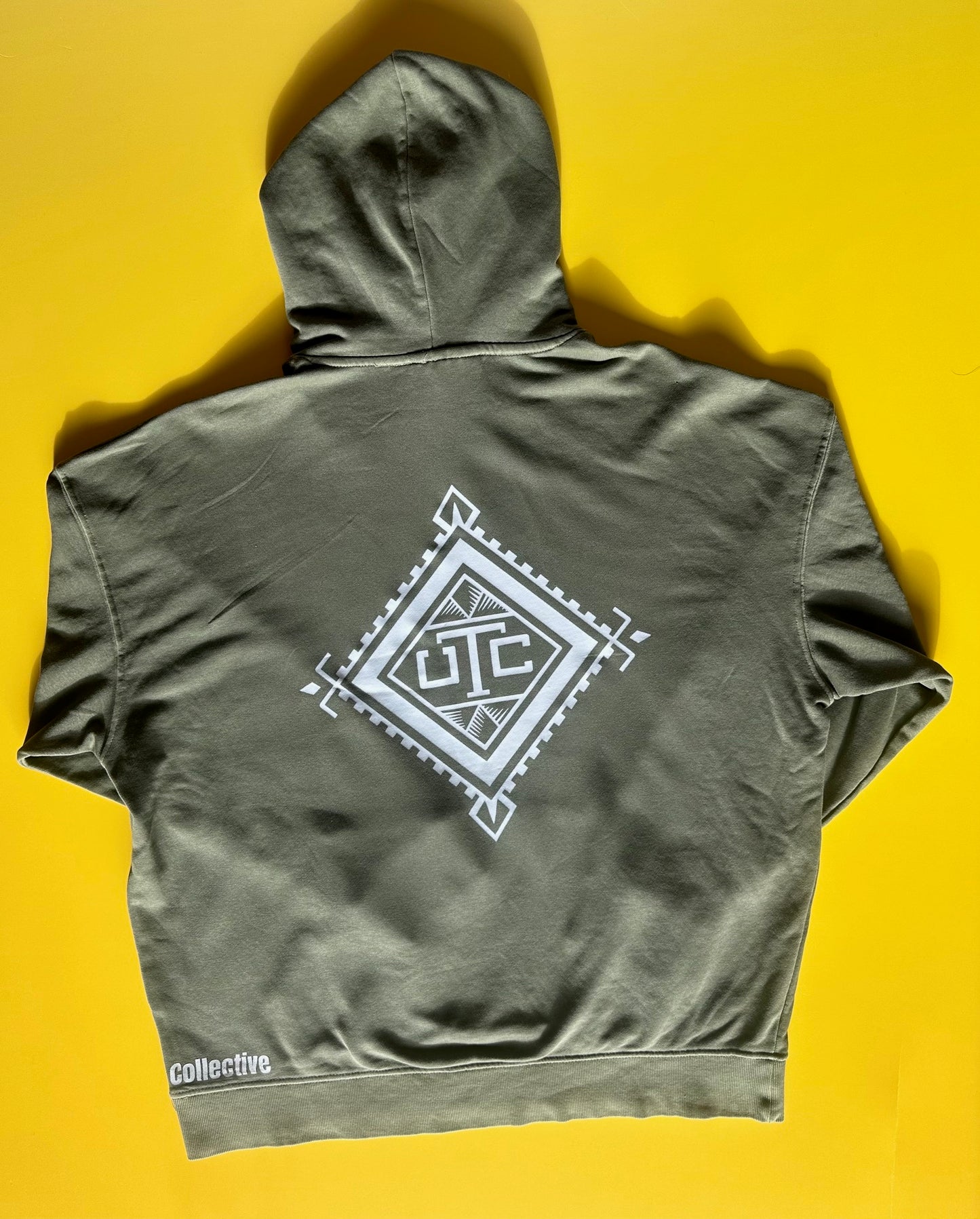 UTC Logo Olive Green Adult Hoodie